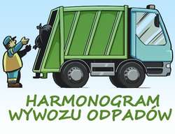 Harmonogramy wywozów odpadów - I kwartał 2025 roku